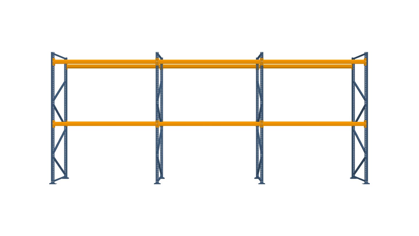 Konfiguration vom 22.07.2025 - 8.52 m x 3.50 m für 27 Paletten mit 700 kg