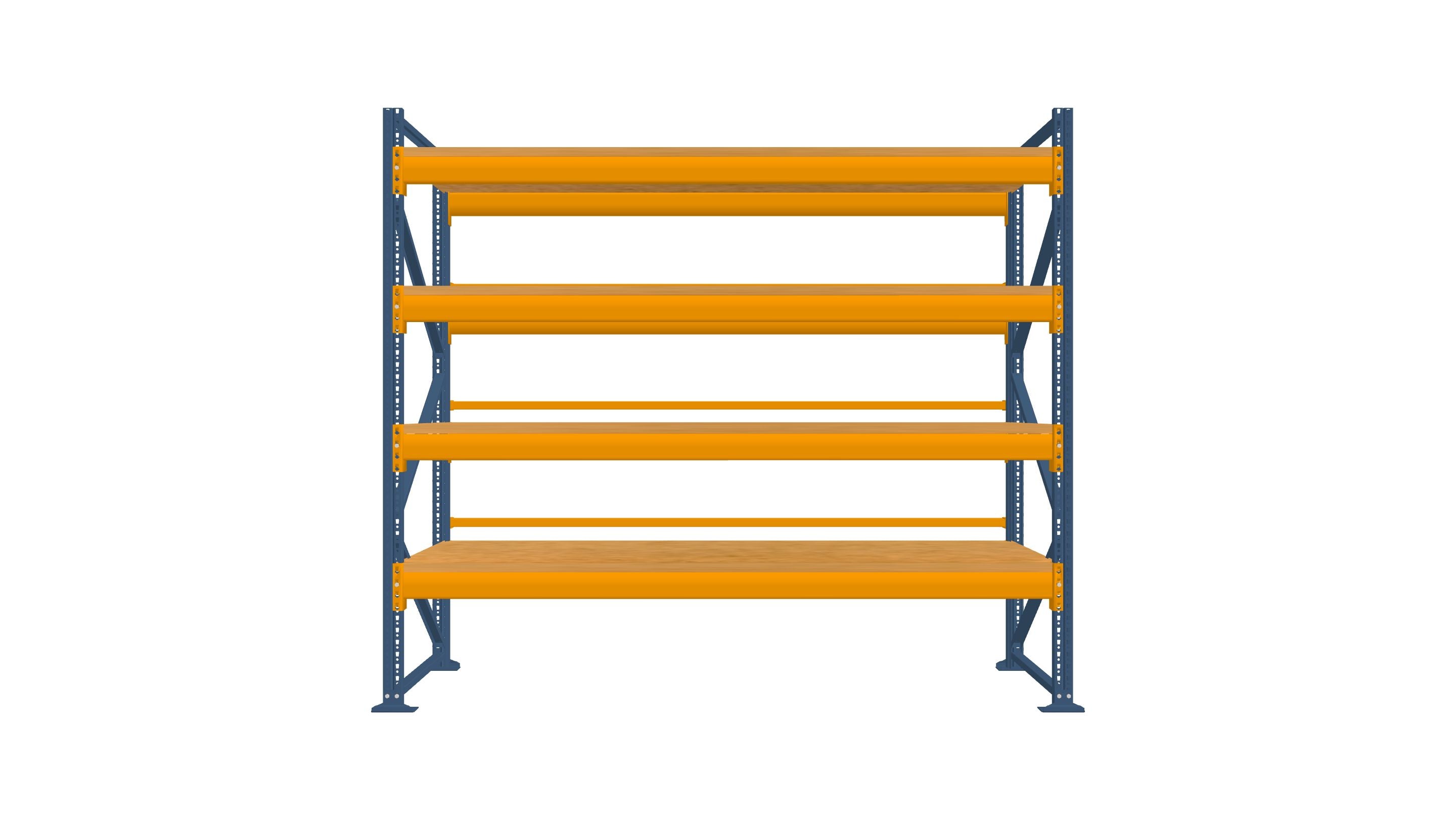 Konfiguration vom 05.07.2025 - 2.96 m x 2.50 m für 15 Paletten mit 700 kg