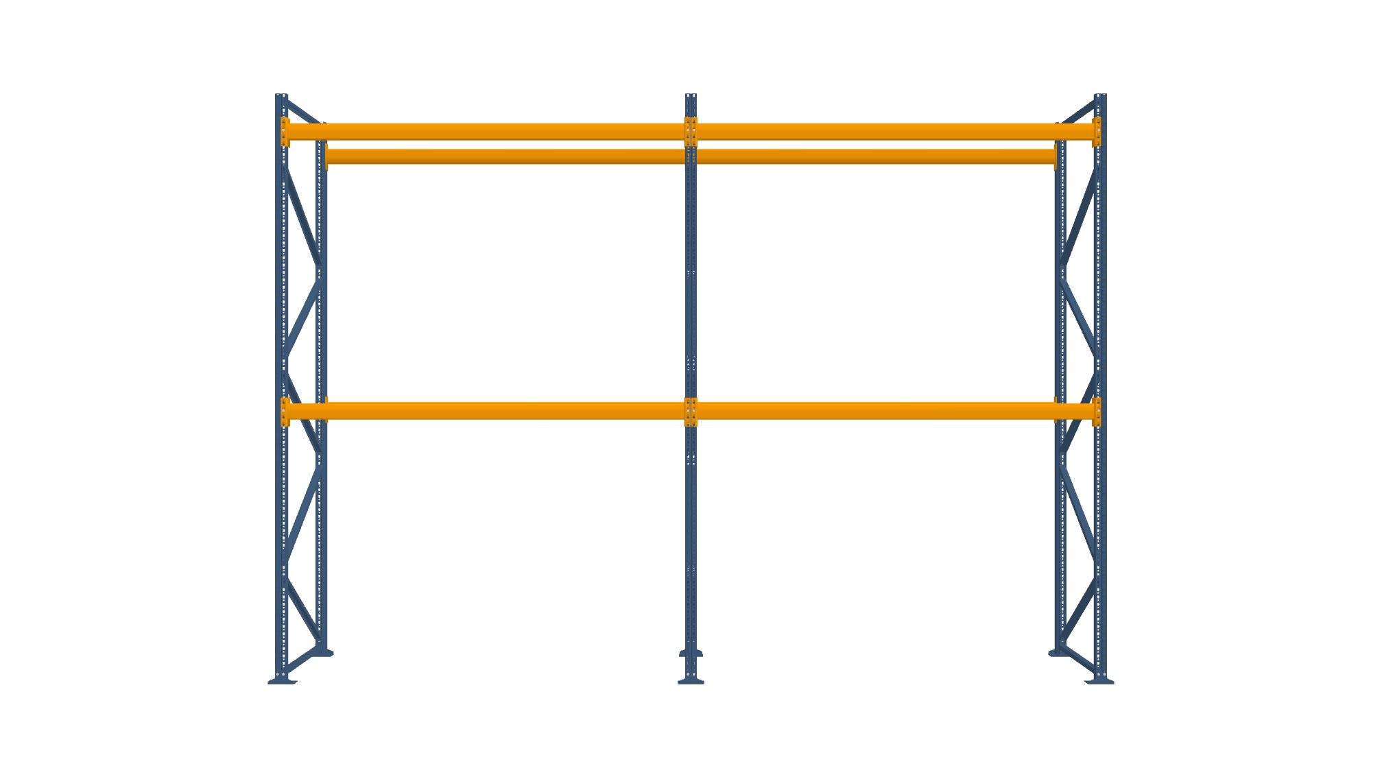 Konfiguration vom 23.07.2025 - 5.74 m x 4.00 m für 18 Paletten mit 1000 kg