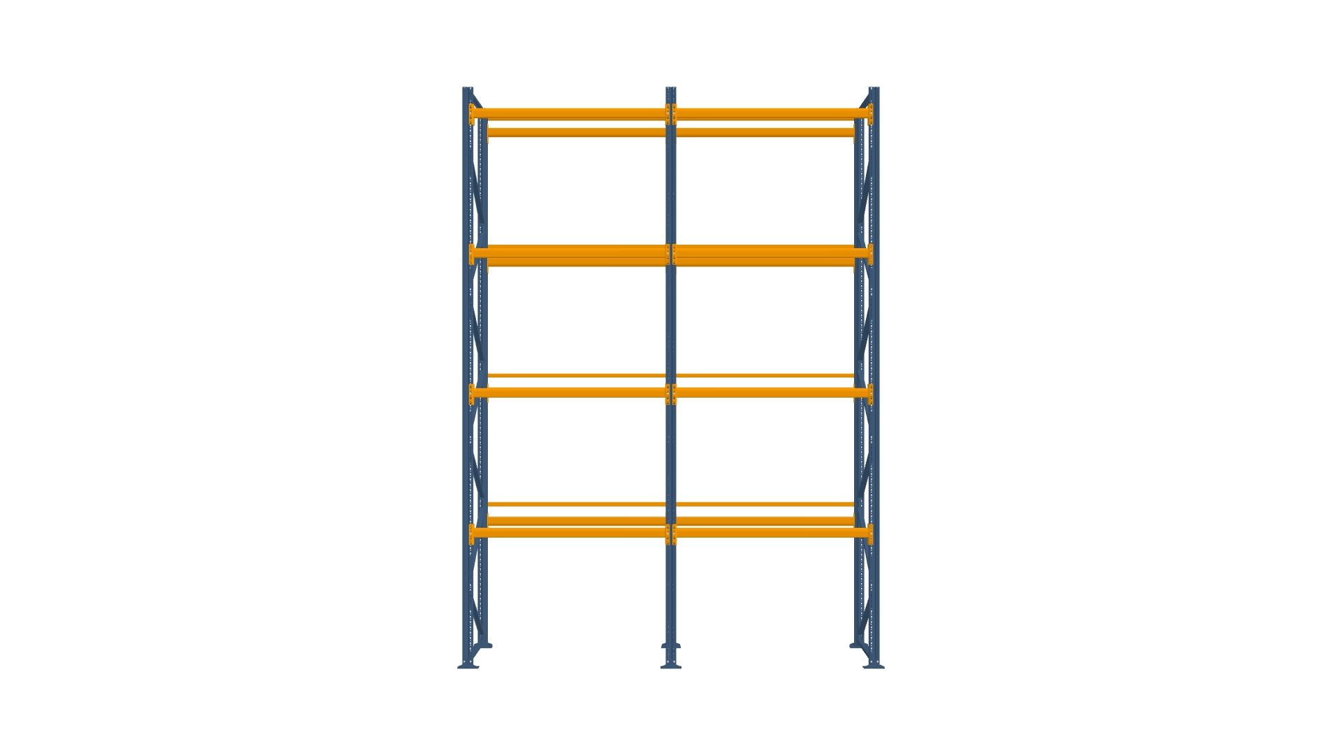 Konfiguration vom 17.07.2025 - 4.05 m x 5.50 m für 20 Paletten mit 900 kg