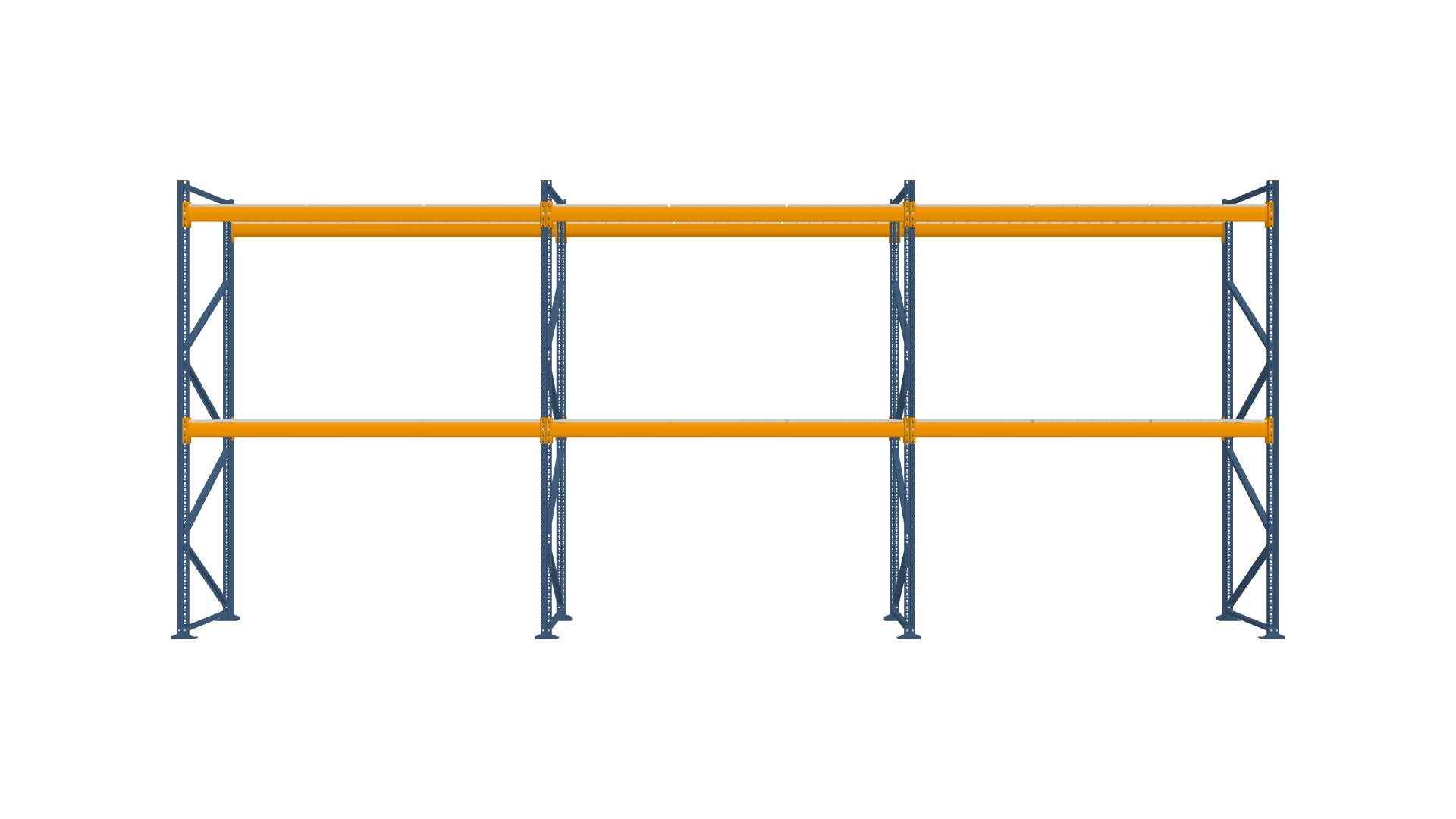 Konfiguration vom 14.07.2025 - 8.52 m x 3.50 m für 27 Paletten mit 700 kg