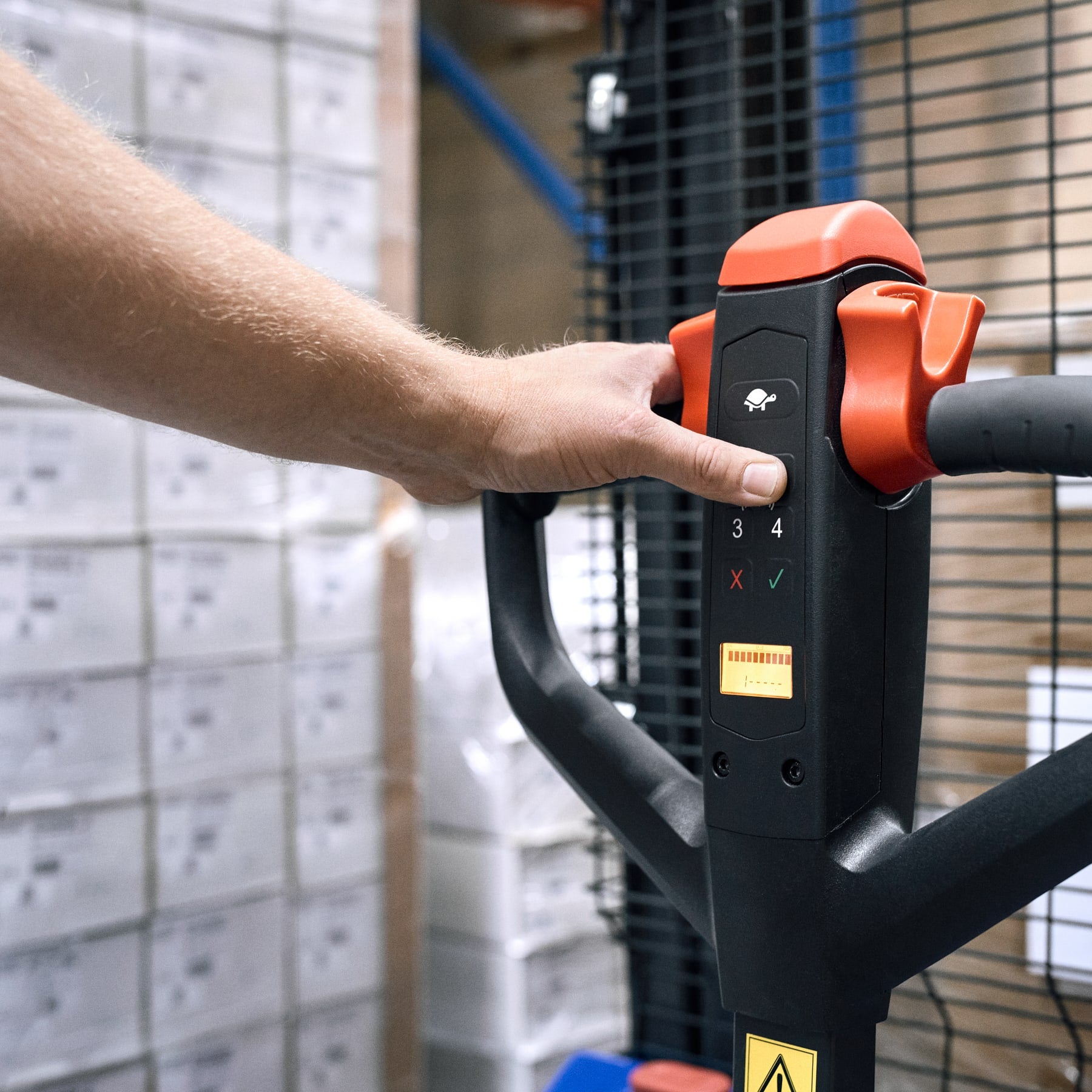 Lithium high lift truck SMART-XXL with free lift