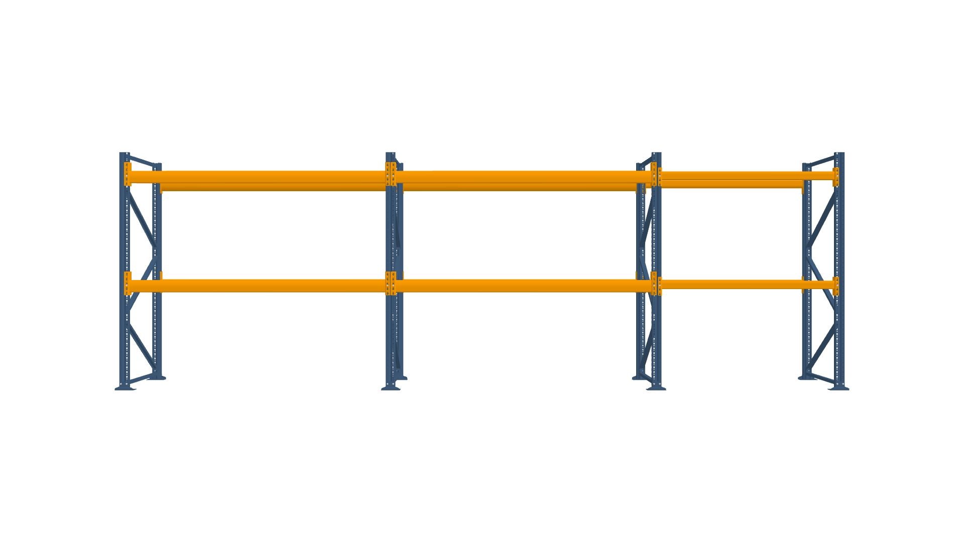 Konfiguration vom 15.07.2025 - 7.73 m x 2.50 m für 24 Paletten mit 1300 kg