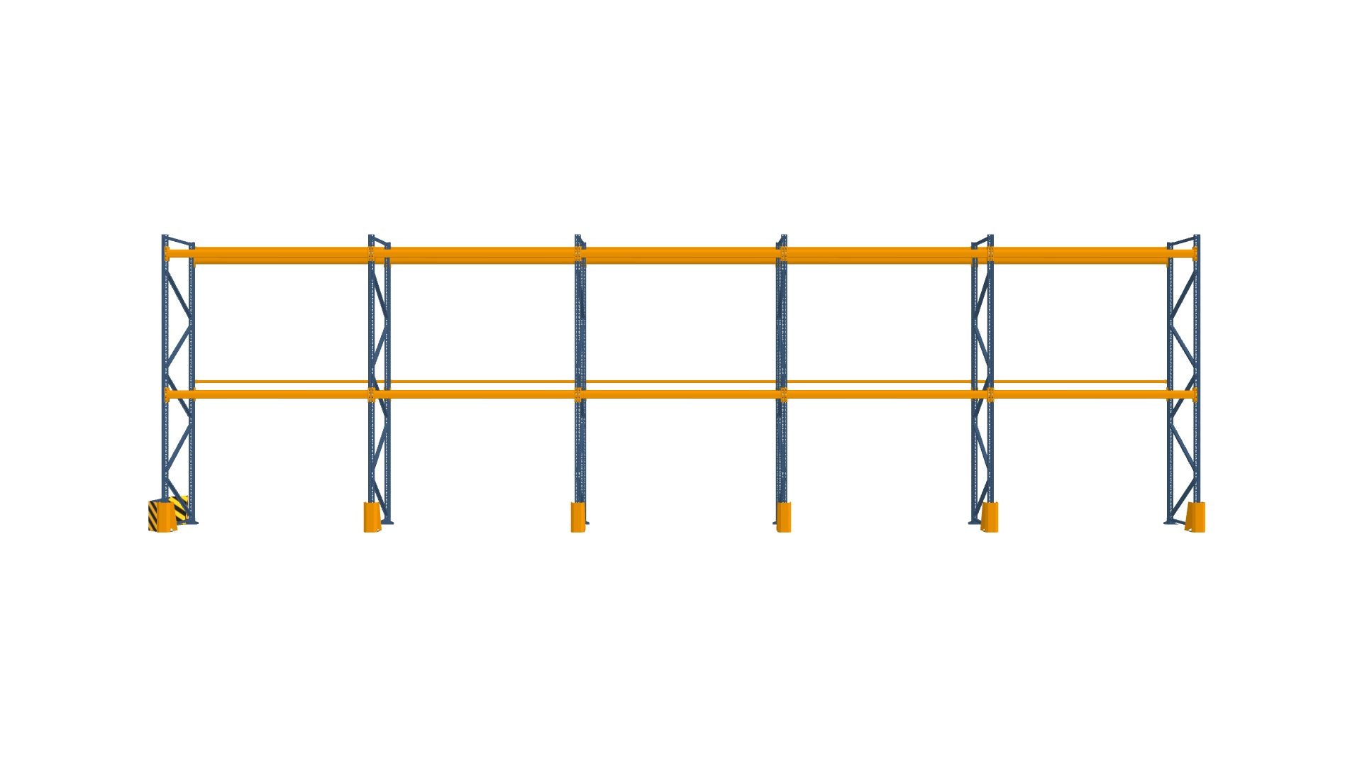 Configuration du 08.09.2025 - 14.28 m x 4.00 m pour 45 palettes de 1000 kg