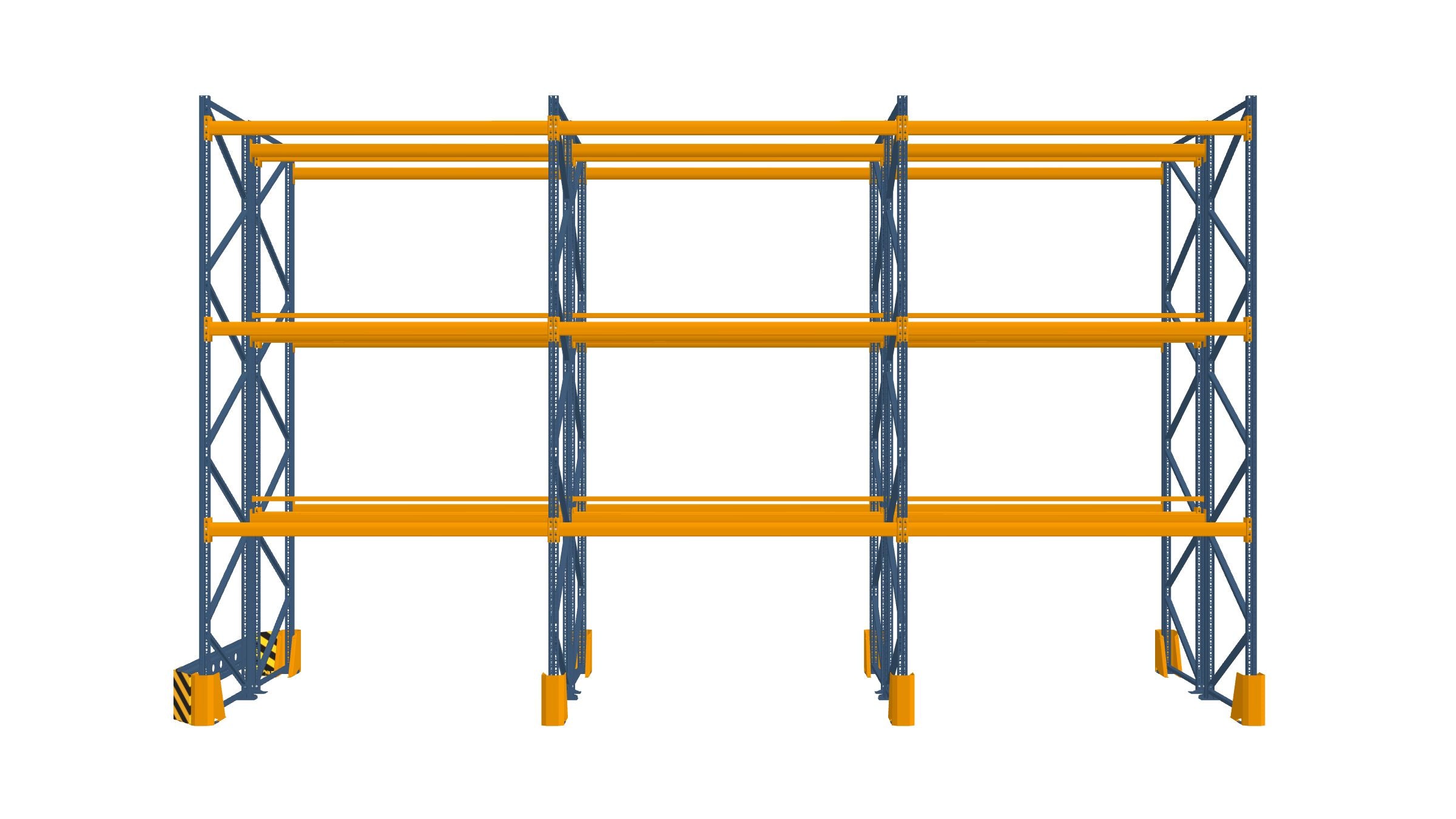 Configuratie vanaf 12.03.2025 - 8.72 m x 5.00 m voor 72 pallets met 700 kg