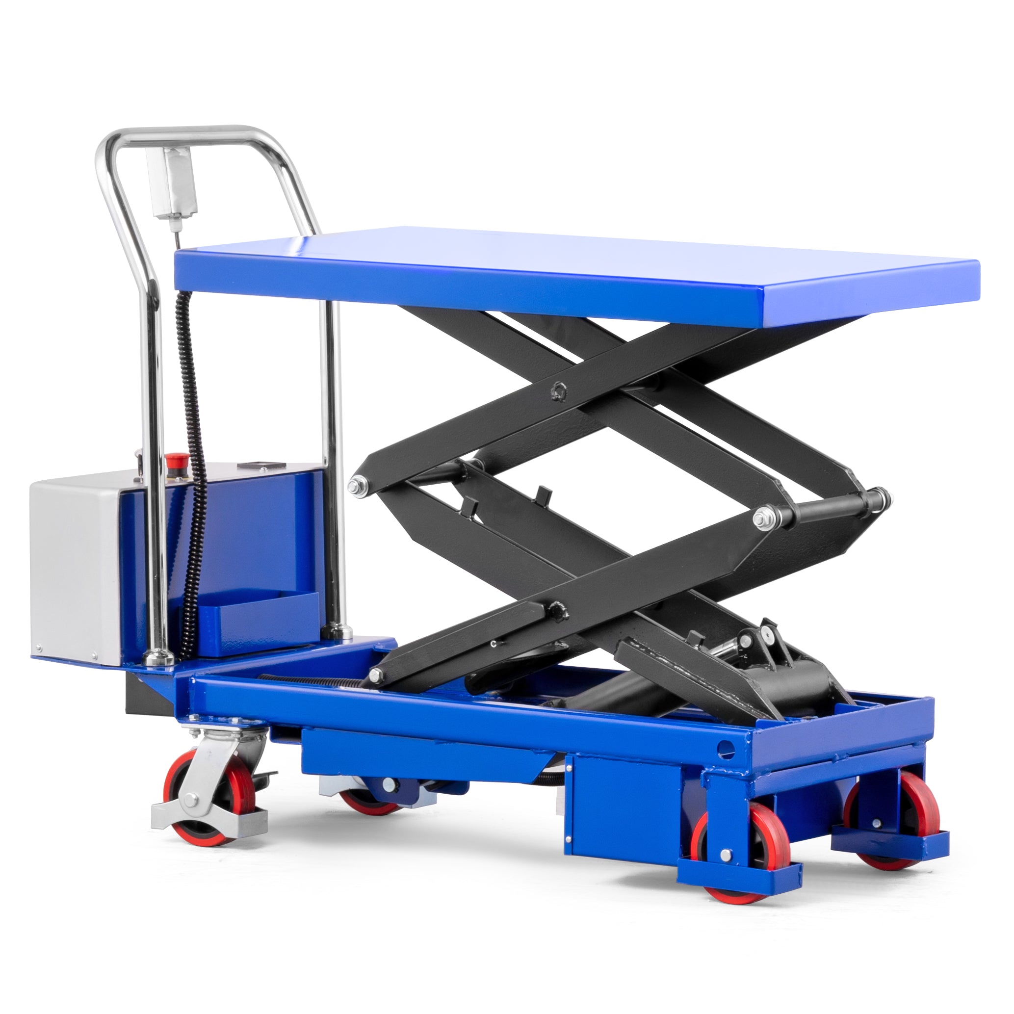 Mobile Electric Double Scissor Lift Table XX-E