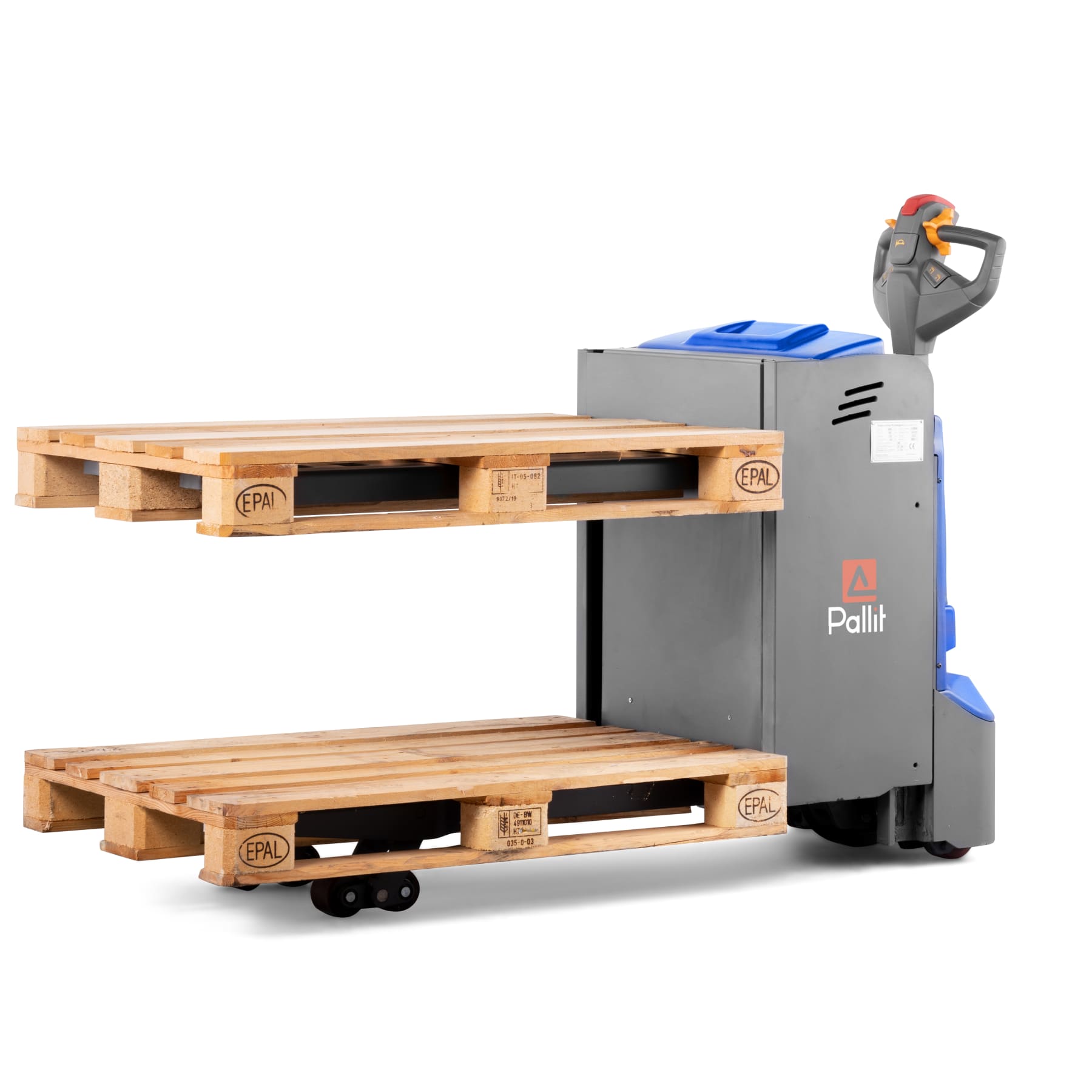 Electric double-decker pallet truck UP