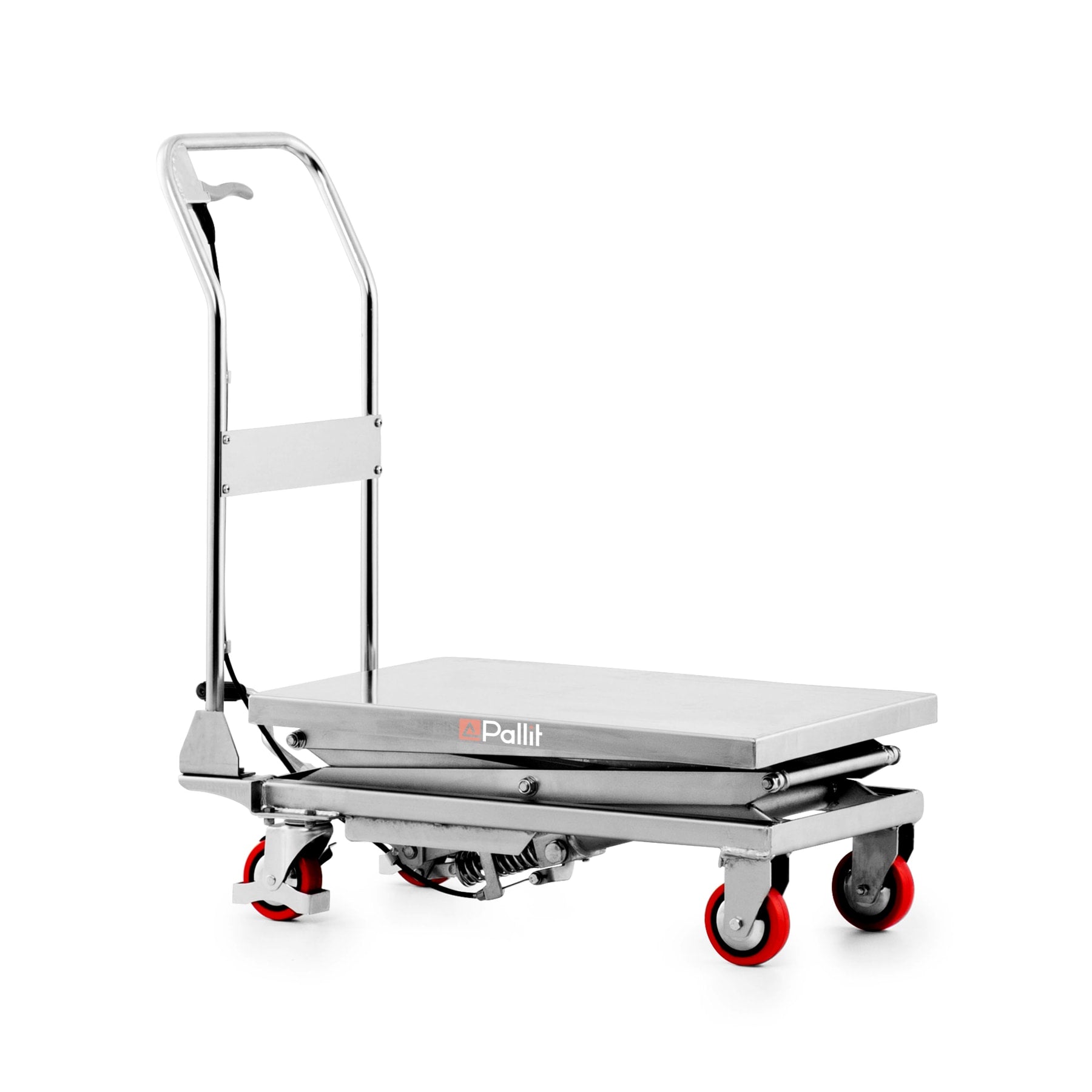 Mobile Double Scissor Lift Table Stainless Steel INOXX-L