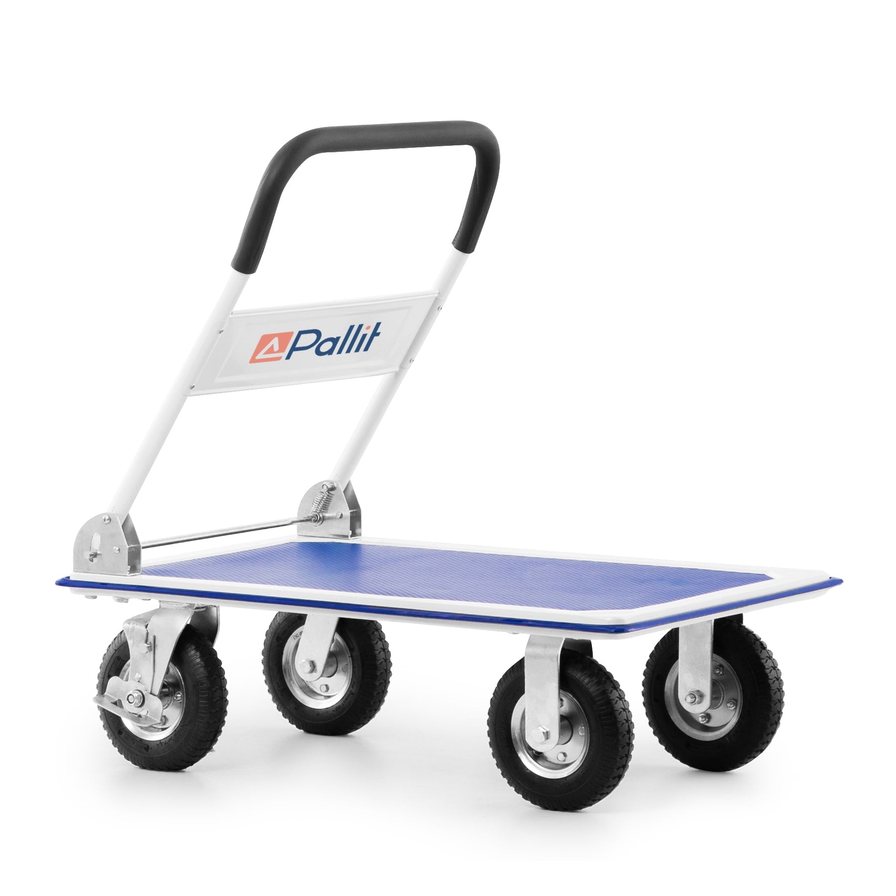 Platform trolley CARRY-R with pneumatic tires for 300 kg