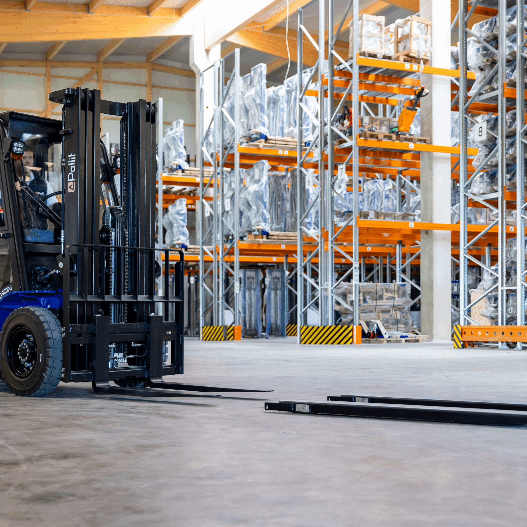 Fork extensions EXTEND-S for 105x45mm forklift forks