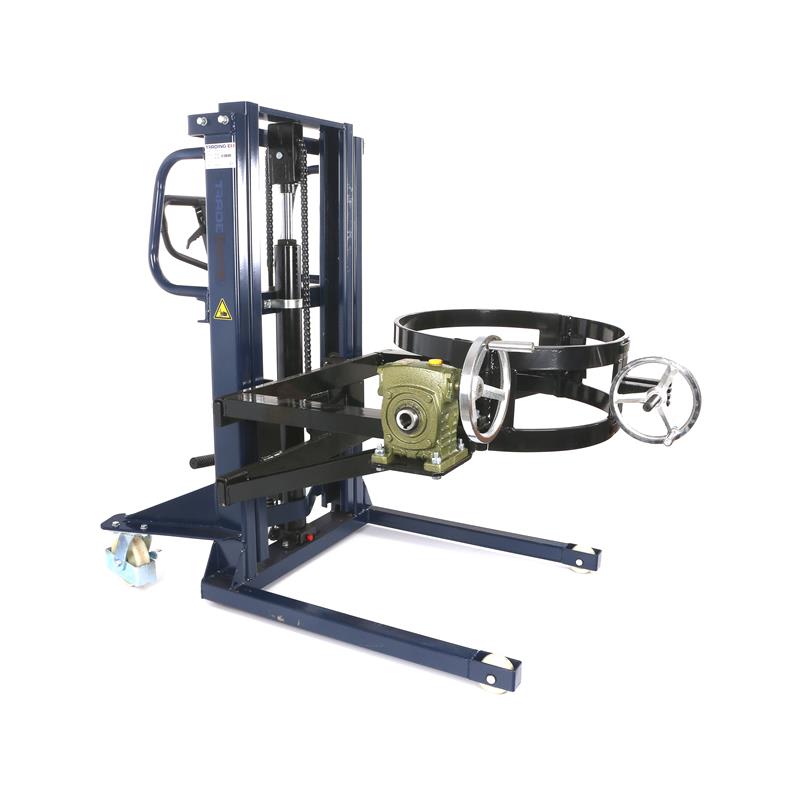 Barrel lift truck » Lifting, tipping, turning barrels || Pallit