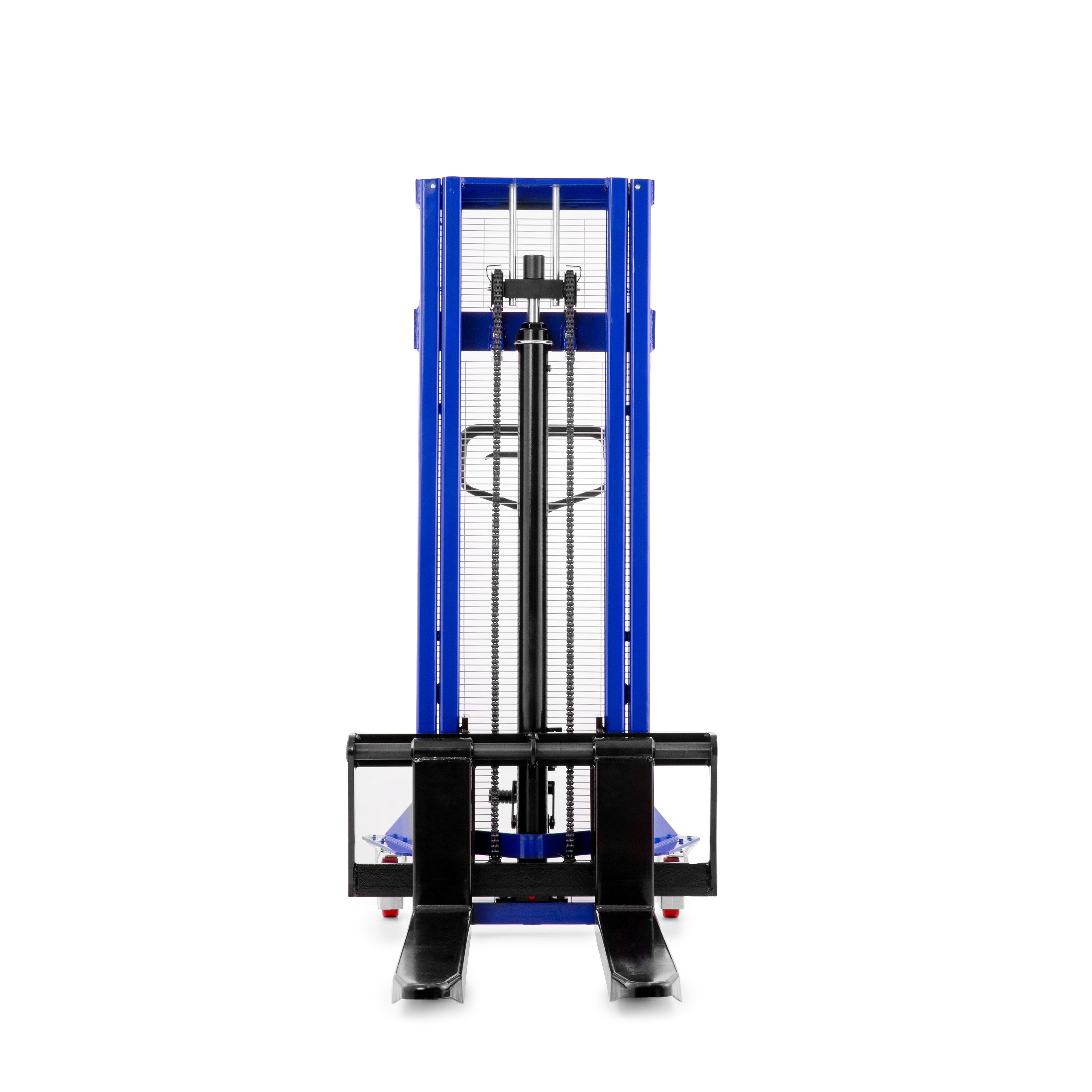 manual stacker with adjustable forks 1000kg 13