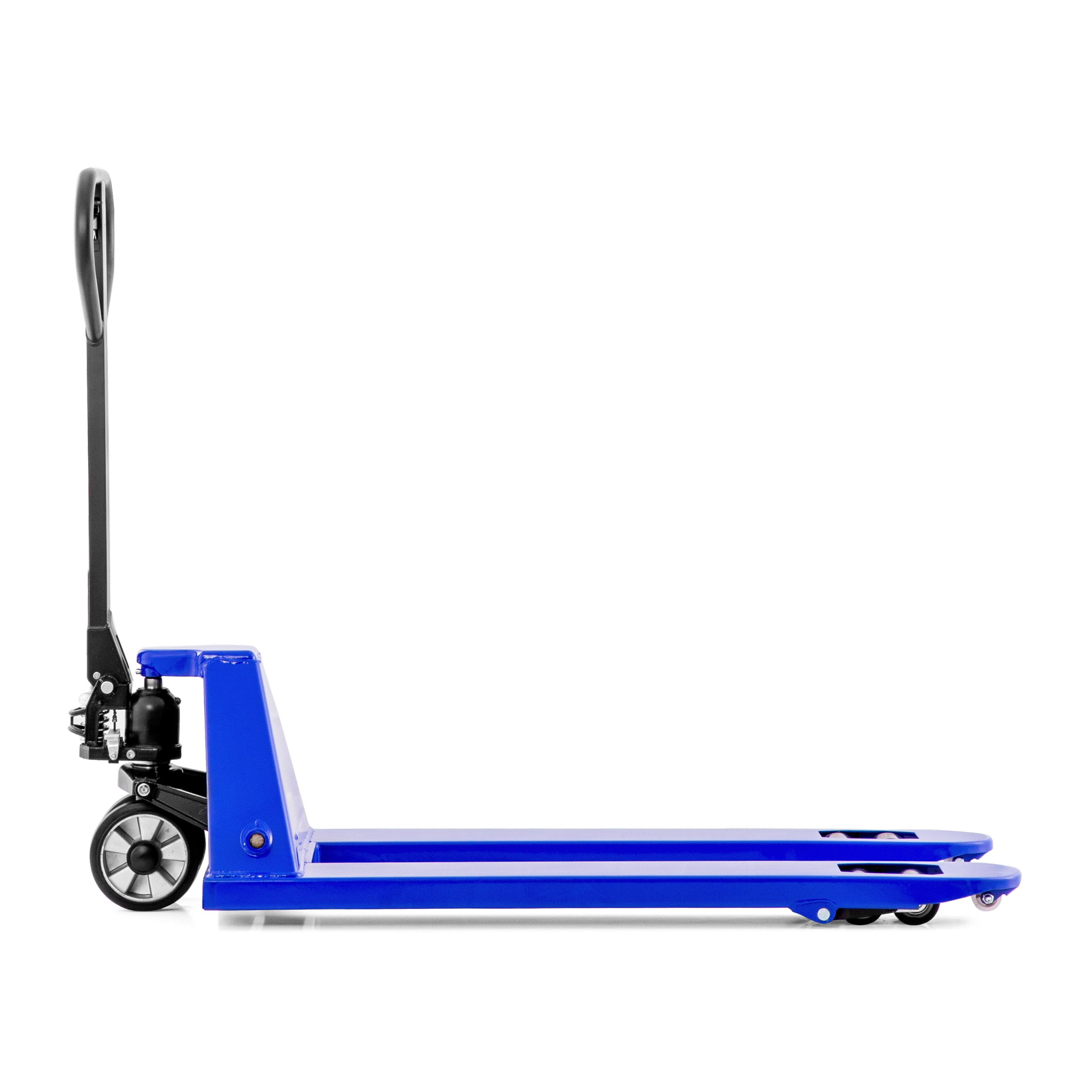 manual pallet truck with rubber wheels 5